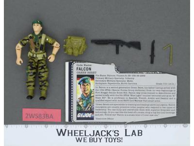 Falcon V1 100% Complete G.I. Joe 1987 Hasbro Vintage Action Figure