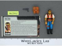 Red Dog V1 100% Complete G.I. Joe 1987 Hasbro Vintage Action Figure