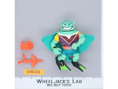 Ray Fillet 100% Complete Teenage Mutant Ninja Turtles TMNT 1990 Playmates Action