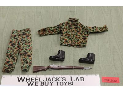 Camo Fatigues Action Marine Equipment Set GI Joe Uniform Hasbro 12" Accessory