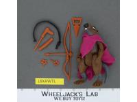 Splinter HARD HEAD 100% Complete Teenage Mutant Ninja Turtle 1988 Playmates