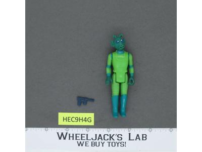Greedo 100% Complete Star Wars 1978 Vintage Kenner Action Figure NO REPRO