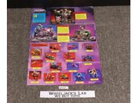 Figure Reference Poster 21x16 MOTU Masters of the Universe 1985 Mattel Vintage