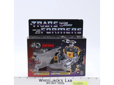 Ramhorn & Bombshell Transformers Reissue 40th Aniv. 2024 Hasbro NEW SEALED