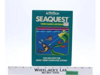 Seaquest W/ Box + Manual ATARI 2600 1983 Activision Vintage Game Cartridge