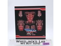 TCW-03 Upgrade Kit Third Party Transform Dreamwave Action Figure NEW SEALED