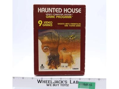 Haunted House W/ Box + Manual ATARI 2600 1981 Game Cartridge