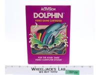 Dolphin W/ Box + Manual ATARI 2600 1983 Activision Game Cartridge