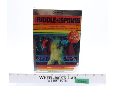 Riddle of the Sphinx W/ Box + Manual ATARI 2600 1982 Imagic Game Cartridge
