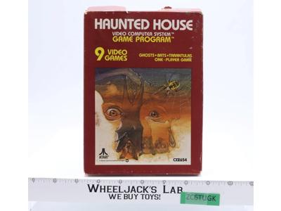 Haunted House W/ Box + Manual ATARI 2600 1981 Game Cartridge