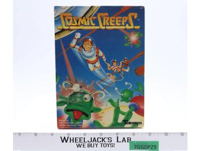 Cosmic Creeps W/ Box + Manual ATARI 2600 1982 Telesys Game Cartridge