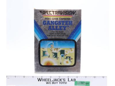 Gangster Alley W/ Box + Manual ATARI 2600 1982 Spectravision Game Cartridge