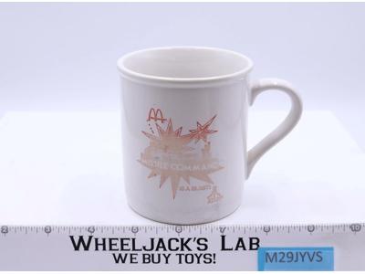 McDonald's Missile Command Mug Cup Atari 1980s Papel Made in USA Vintage