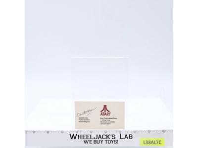 Atari Publications Corp Atarian Magazine Publisher/Editor Business Card Vintage