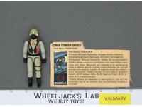 Cobra Stinger Driver V1 100% Complete G.I. Joe 1984 Hasbro Vintage Action Figure