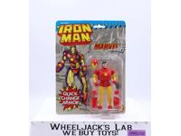 Iron Man Quick Change Armor Marvel Super Heroes 1991 Toybiz Vintage MOSC NEW