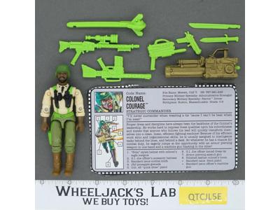 Colonel Courage V1 100% Complete G.I. Joe 1993 Hasbro Vintage Action Figure