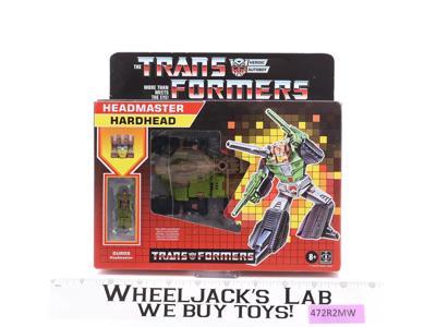 Hardhead Headmaster Transformers Reissue 2020 Hasbro Action Figure NEW SEALED
