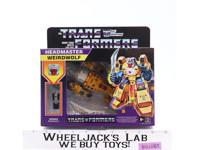 Weirdwolf Headmaster Transformers Reissue 2021 Hasbro Action Figure NEW SEALED