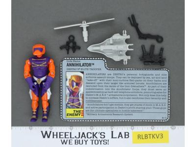Annihilator V1 100% Complete 1989 G.I. Joe Hasbro Vintage Action Figure