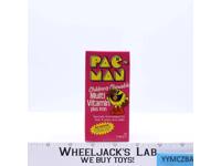 Pac-Man Chewable Multi Vitamins W/ Iron for Kids 1982 Rexall Vintage NEW