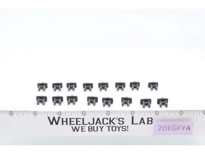 USS Flagg Aircraft Set of 16 Deck Clips NO REPRO 1985 GI Joe Vintage