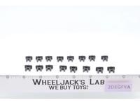 USS Flagg Aircraft Set of 16 Deck Clips NO REPRO 1985 GI Joe Vintage