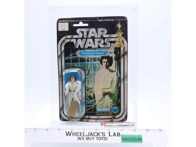 Princess Leia Organa AFA GRADED 50 50/50/80 12 Back-A Star Wars Kenner NEW MISB