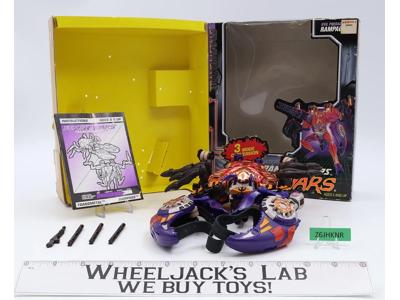 Rampage 100% Complete W/Box Transformers Transmetals Beast Wars 1998 Hasbro