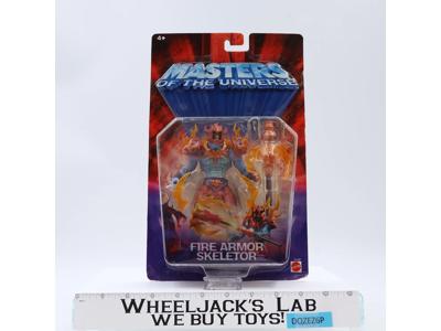 Fire Armor Skeletor 200X Masters Of The Universe MOTU 2003 Mattel NEW SEALED