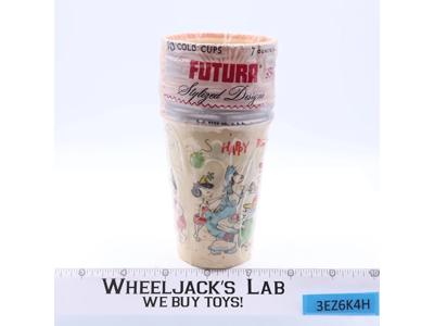 10 Flintstones Birthday Party Paper Cups 7 oz. FUTURA Unused NOS