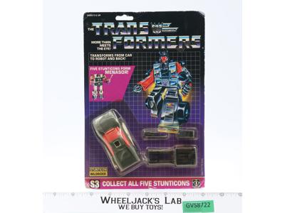 Wildrider MOSC NEW Sealed 1986 Vintage Hasbro G1 Transformers Action Figure
