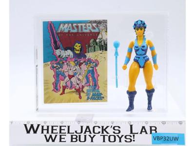 Evil-Lyn No Coo UKG GRADED 85 He-Man Masters of the Universe MOTU 1983 Mattel