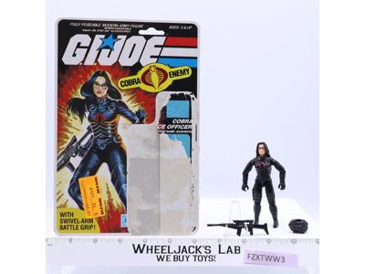 Baroness V1 Complete W/ Cardback 32 1984 G.I. Joe Hasbro Vintage Action Figure