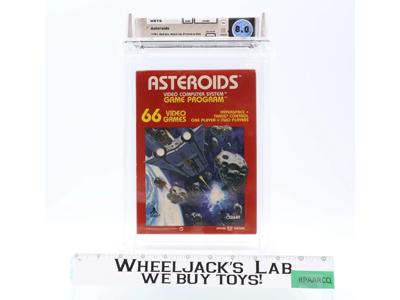 Asteroids WATA GRADED 8.0 Atari 2600 1981 NS Seal Rating SEALED