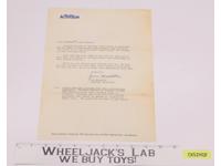 Activision Stampede Original Letter for Embroidered Patch 80's Atari Trail Drive
