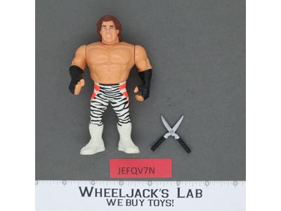 Brutus the Barber Beefcake Zebra Pants 100% Complete WWF Wrestling Series 3 1991