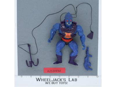 Webstor w/ RARE BLUE GUN VARIANT 100% Complete He-Man MOTU Mattel 1984 Vintage