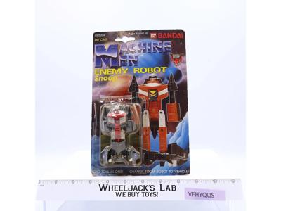 Machine Men Blackbird MR-45 Enemy Robot W/Card & Bubble 1984 Gobots Vintage