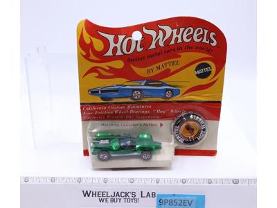 Mantis Green 1970 Redline Hot Wheels Mattel Vintage RL Blister MOSC SEALED New