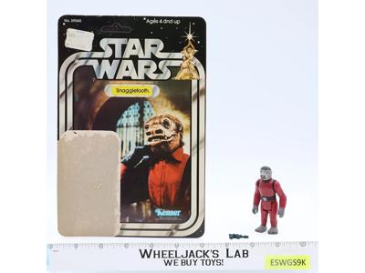 Snaggletooth 100% Complete 21 Back-A Star Wars 1979 Kenner Figure NO REPRO