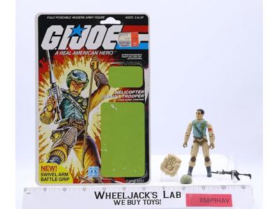 Airborne V1 100% Complete 20 Cardback G.I. Joe 1983 Hasbro Vintage Action Figure