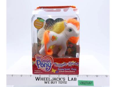 Citrus Sweetheart G3 My Little Pony MLP Butterfly Island 2004 Hasbro NEW