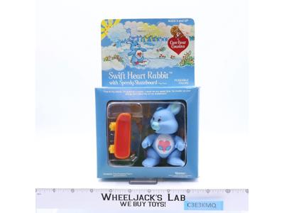 Swift Heart Rabbit Care Bear Cousin Care Bears 1985 Kenner 3.5" Figure NEW MIB
