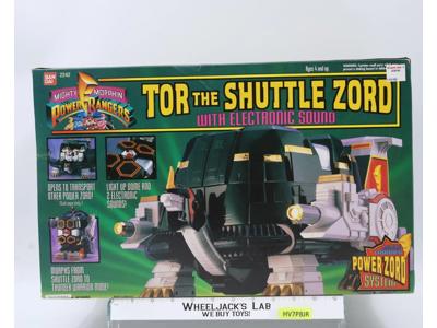 Tor the Shuttle Zord Mighty Morphin Power Rangers 1994 Bandai Vehicle NEW SEALED