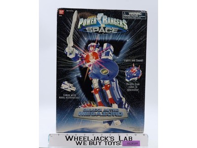 Deluxe Astro Megazord Saban's Power Rangers in Space 1997 Bandai Set NEW SEALED