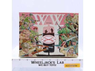 AFX123B 14 Russian Infantry WWII 1/32 Scale Classic Toy Soldiers NEW SEALED