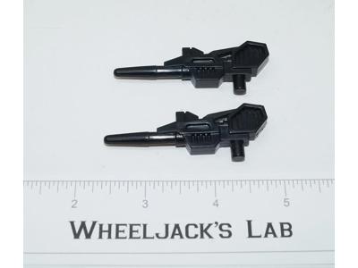 Predaking Rampage 2x Guns Lasers 1986 Vintage G1 Transformers Action Figure