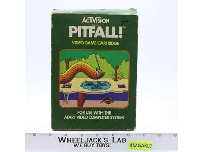 Pitfall! W/ Box + Manual ATARI 2600 1982 Activision Game Cartridge