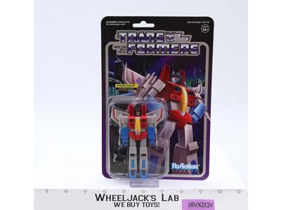Starscream Transformers ReAction 2019 Super7 Action Figure NEW MOSC